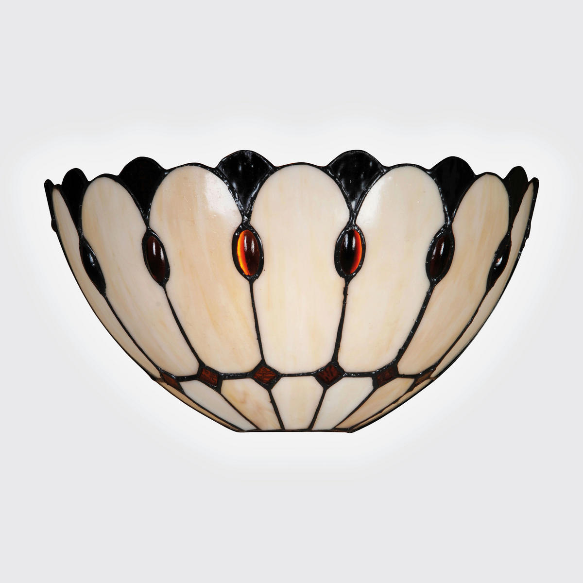 FALILÁMPA - többszínű, Basics, Üveg (15/16.5/31.5cm)