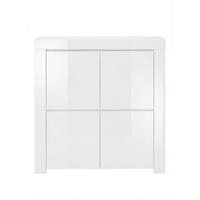 HIGHBOARD  120/140/50 cm  - Weiß Hochglanz, Design, Holzwerkstoff (120/140/50cm) - MID.YOU