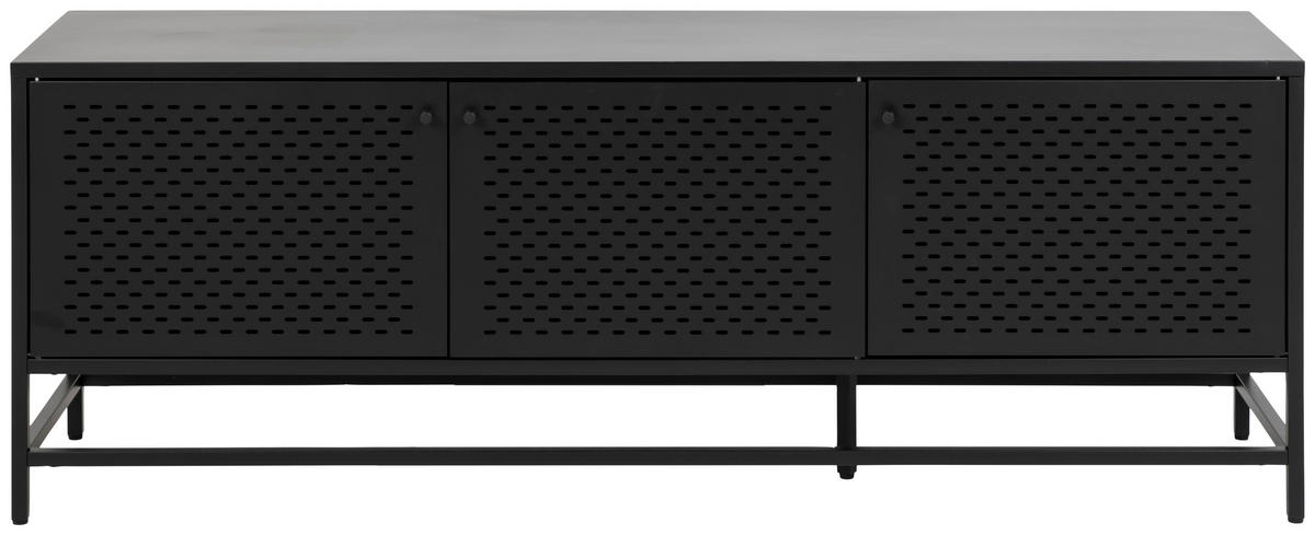 SIDEBOARD 160/60/40 cm  in Schwarz  - Schwarz, Konventionell, Metall (160/60/40cm) - MID.YOU