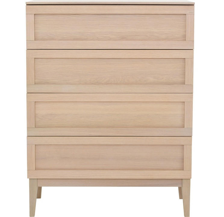 BYRÅ 80/105/42 cm  - ek Bianco, Design, trämaterial/trä (80/105/42cm) - Best Price
