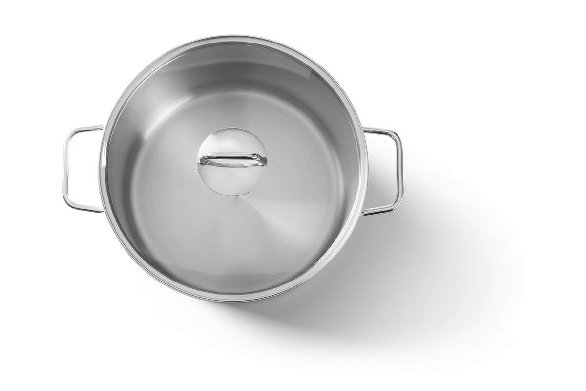 LONAC ZA JUHU  11 l  Perfect Cooking  - boje oplemenjenog čelika/prozirno, Basics, staklo/metal (28/20cm) - Homeware Profession.
