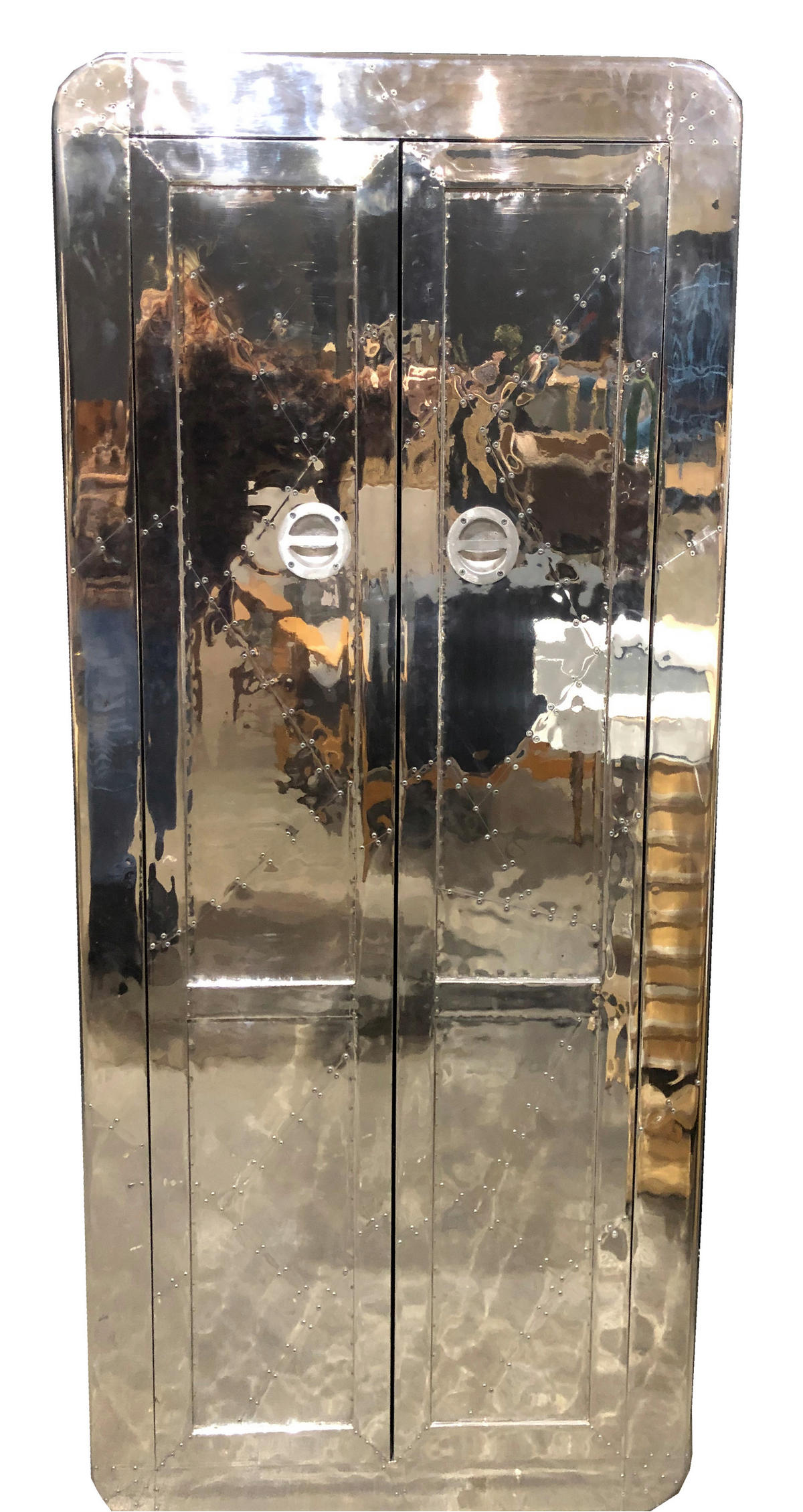 GARDEROBENSCHRANK  in 80/180/40 cm  - Silberfarben, Design, Holz/Holzwerkstoff (80/180/40cm) - MID.YOU