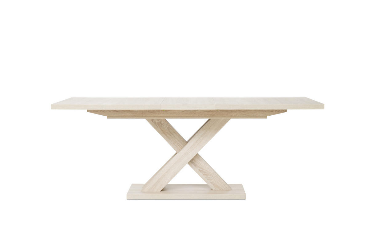 ESSTISCH Eichefarben rechteckig  ausziehbar  - Eichefarben, KONVENTIONELL, Holzwerkstoff (160/90/76cm) - MID.YOU