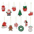 Christbaumanhänger-Set 12-tlg. Multicolor - Multicolor, Keramik Christbaumanhänger-Set 12-tlg. Multicolor - Multicolor, Keramik