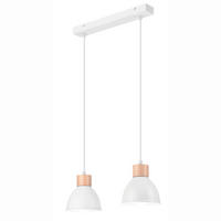 HÄNGELEUCHTE Nico 48/8/82 cm   - Weiß Hochglanz, Basics, Metall (48/8/82cm)