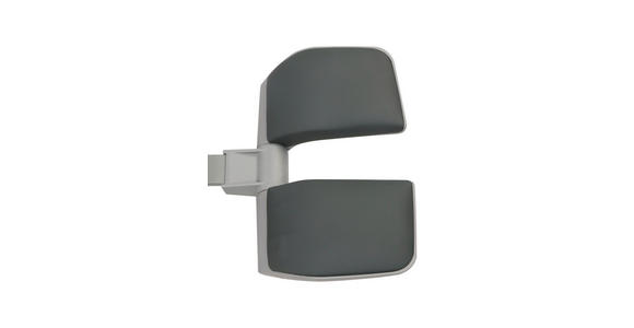 DREHSTUHL  in Netzbespannung Grau  - Grau, MODERN, Kunststoff/Textil (72,5/109-118/73cm) - Novel