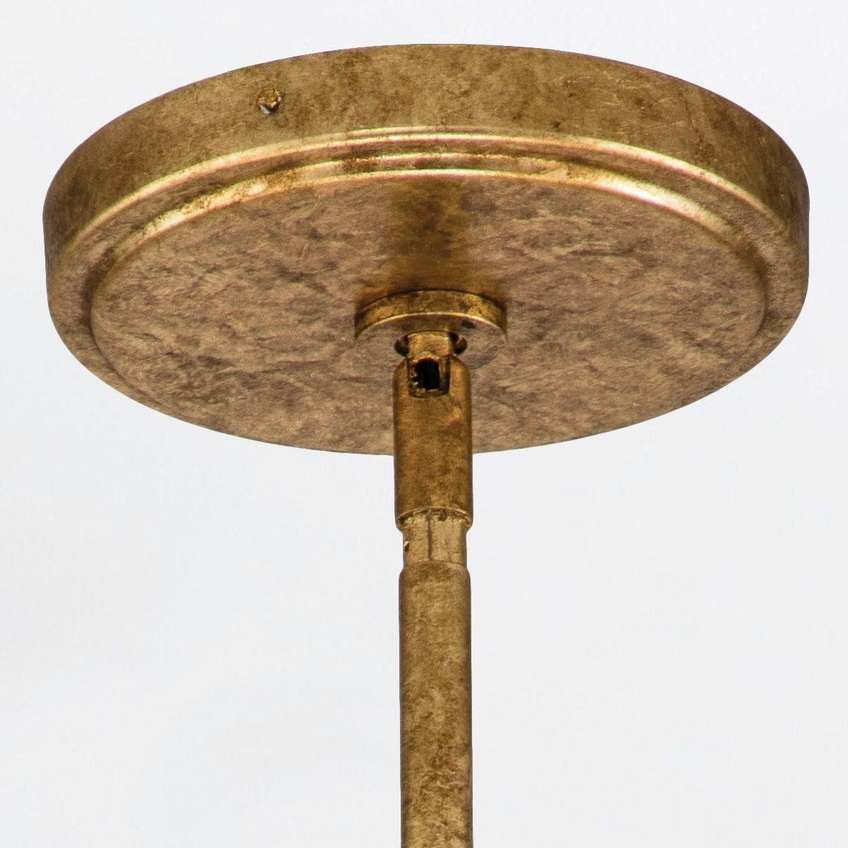 KRONLEUCHTER Quintiesse 81,3/50,8/50,8 cm  - Goldfarben, KONVENTIONELL, Glas/Metall (81,3/50,8/50,8cm) - Elstead Lighting