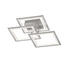 LED-DECKENLEUCHTE - Silberfarben, Design, Kunststoff/Metall (50/17cm) - Novel LED-DECKENLEUCHTE - Silberfarben, Design, Kunststoff/Metall (50/17cm) - Novel