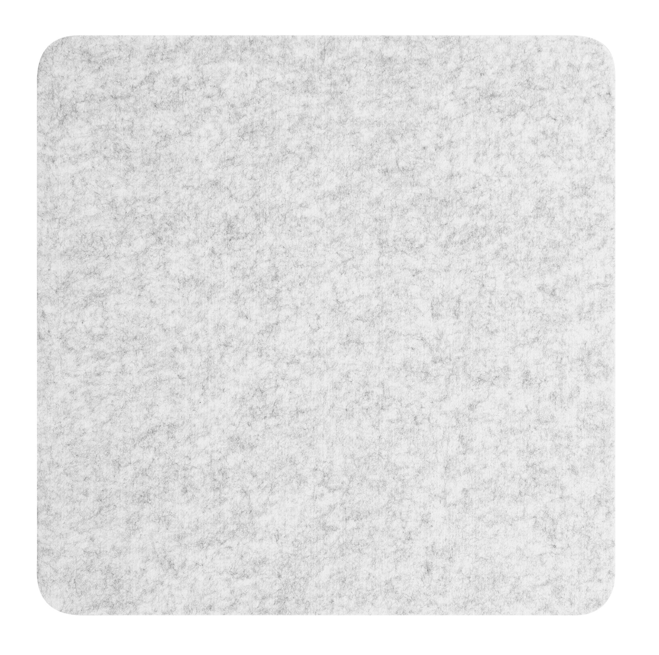 AKUSTIKPANEEL 45/45/2,4 cm  - Hellgrau, Basics, Kunststoff (45/45/2,4cm)