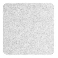 AKUSTIKPANEEL 45/45/2,4 cm  - Hellgrau, Basics, Kunststoff (45/45/2,4cm)