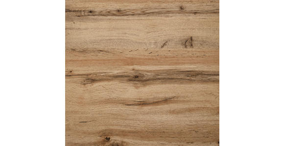 COUCHTISCH 50/50/40 cm quadratisch Naturfarben, Schwarz  - Schwarz/Naturfarben, Basics, Holzwerkstoff/Metall (50/50/40cm) - Carryhome