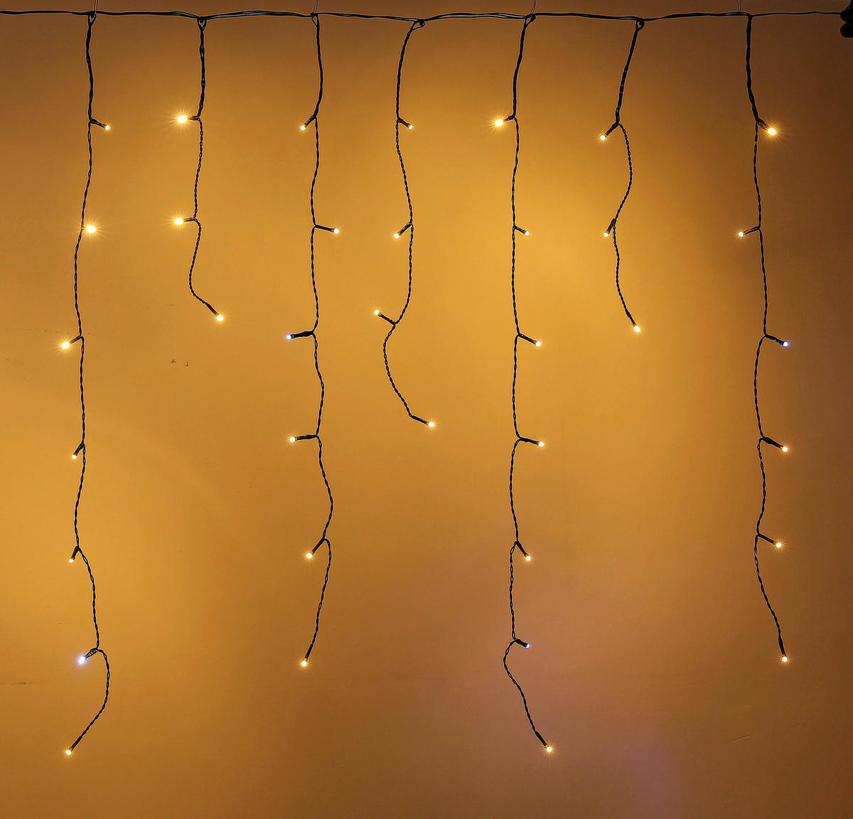 LICHTERKETTE 488 cm  - Grün, KONVENTIONELL, Kunststoff (488cm) - X-Mas