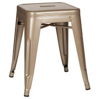 HOCKER Champagner  - Champagner, Basics, Metall (39/46/39cm) - MID.YOU