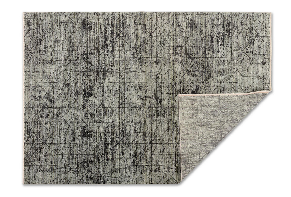 WEBTEPPICH 160/230 cm Venosa  - Schwarz/Grün, Design, Textil (160/230cm) - Astra