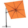 ZÁVESNÝ SLNEČNÍK 320/240 cm - oranžová/antracitová, Basics, kov/textil (320/240cm) - Doppler