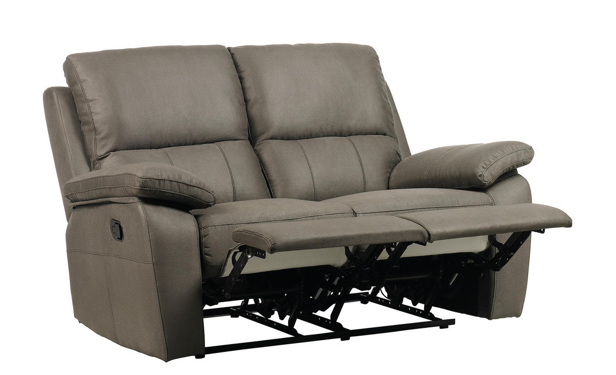 Sitzgarnitur inkl. Funktionen Flachgewebe Braun  - Braun, KONVENTIONELL, Kunststoff/Textil (198/149/94/95/99cm) - Xora