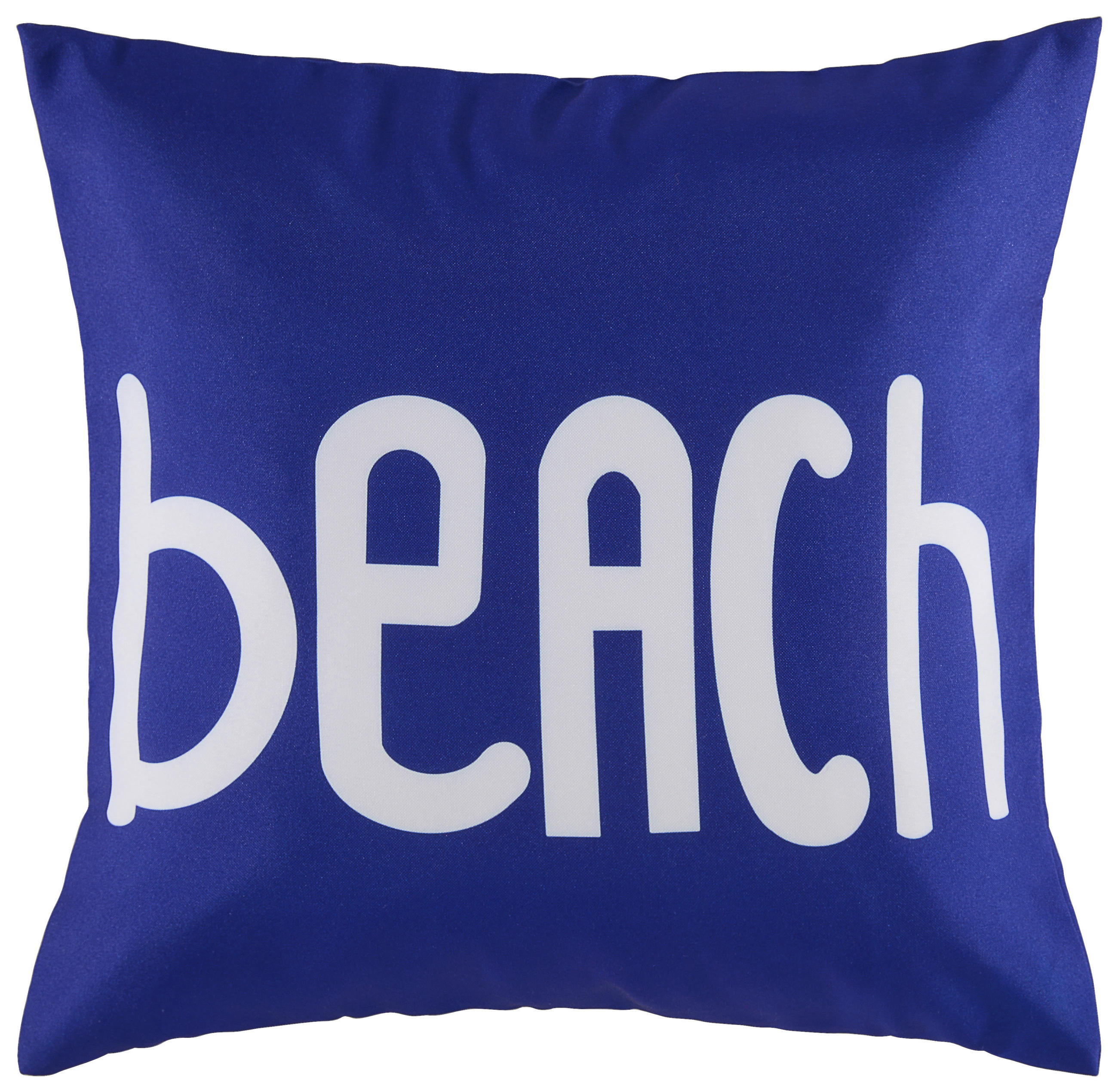 OUTDOOR-KISSENHÜLLE 40/40 cm  - Blau/Weiß, KONVENTIONELL, Textil (40/40cm) - Ambia Garden