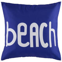 OUTDOOR-KISSENHÜLLE 40/40 cm  - Blau/Weiß, KONVENTIONELL, Textil (40/40cm) - Ambia Garden