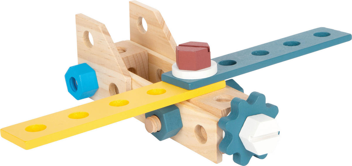 KINDER-WERKZEUGKOFFER - Multicolor, Basics, Holz/Textil (33/27/7.5cm) - small foot