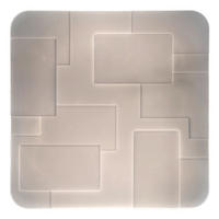 LED-DECKENLEUCHTE 54/6,5 cm   - Weiß, Design, Kunststoff/Metall (54/6,5cm) - Näve