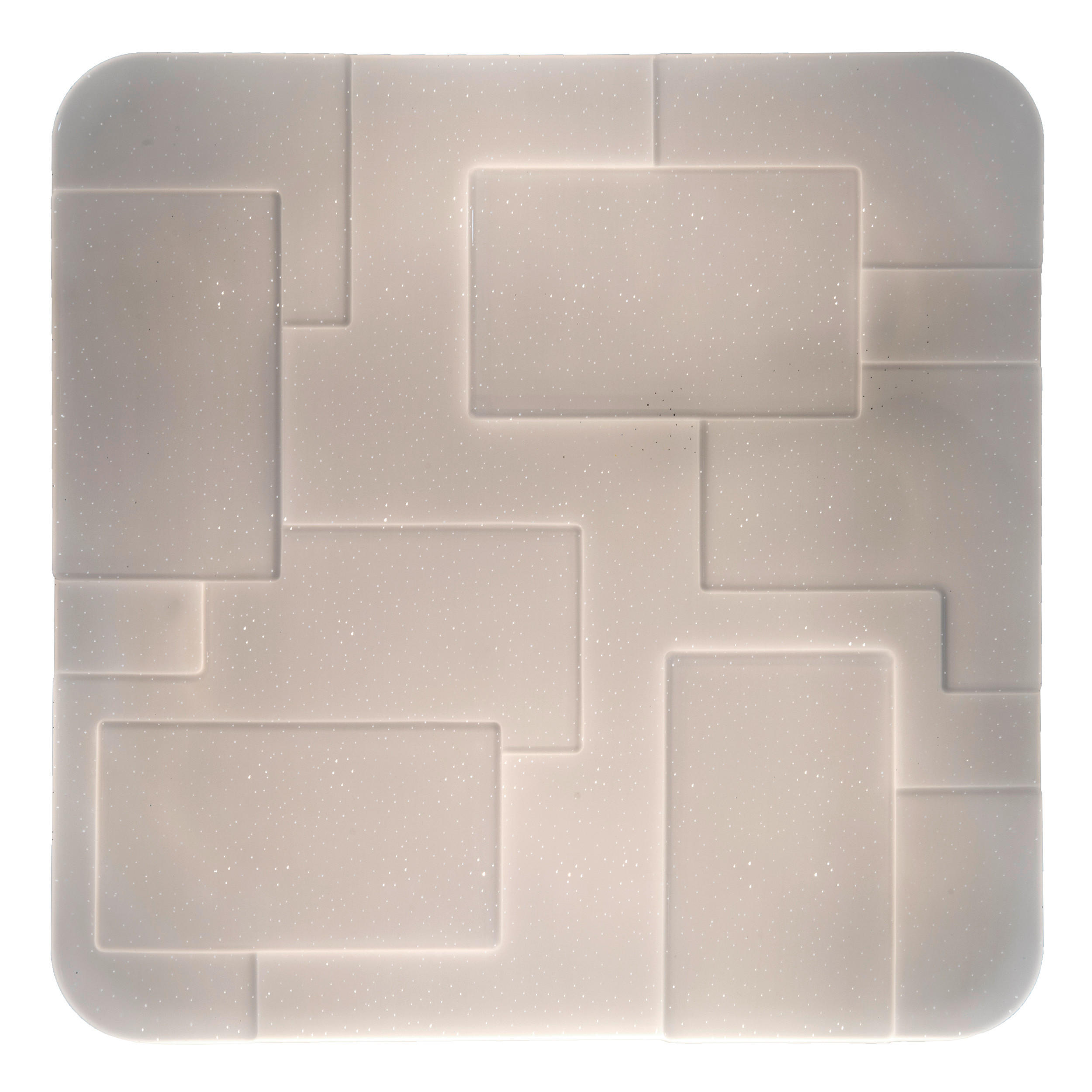 LED-Deckenleuchte Luxor L: 54 cm dimmbar mit Fernbedienung