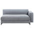 SOFAELEMENT in Textil Grau - Schwarz/Grau, Design, Textil/Metall (169/72cm) - Rolf Benz SOFAELEMENT in Textil Grau - Schwarz/Grau, Design, Textil/Metall (169/72cm) - Rolf Benz