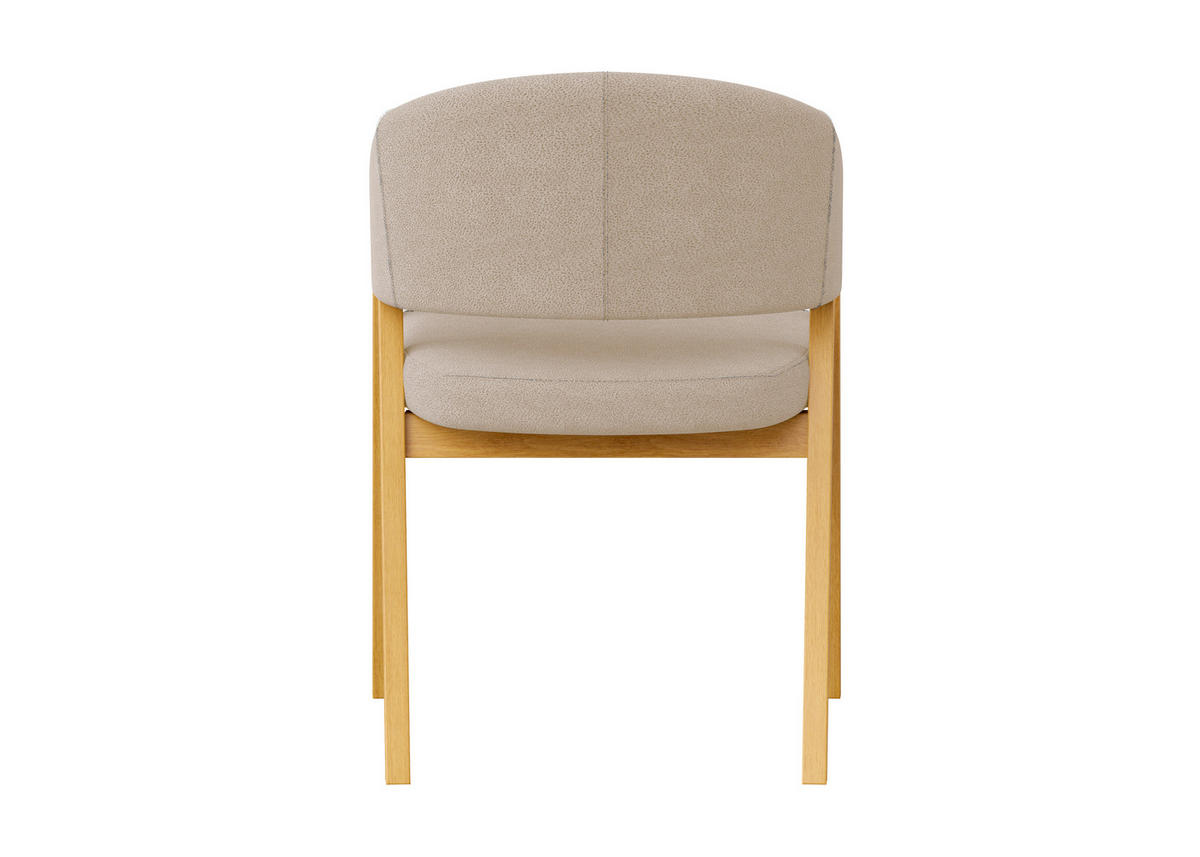 ARMLEHNSTUHL  Stoffauswahl Mikrofaser  Taupe  - Taupe, Konventionell, Holz/Textil (59/96/60cm) - Carryhome