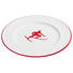 DESSERTTELLER - Rot/Weiß, LIFESTYLE, Keramik (22/2,2/22cm) - Gmundner DESSERTTELLER - Rot/Weiß, LIFESTYLE, Keramik (22/2,2/22cm) - Gmundner