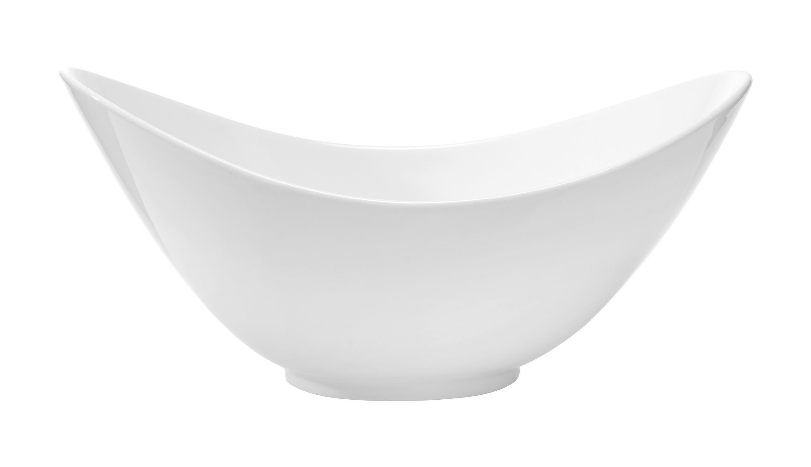 ZDJELA 30,2/20,5/13,2 cm SWING - bijela, Basics, keramika (30,2/20,5/13,2cm) - Novel