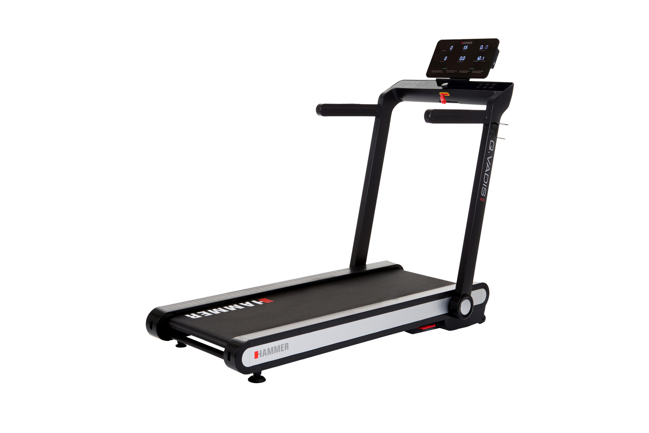 LAUFBAND - Anthrazit/Schwarz, KONVENTIONELL, Kunststoff/Metall (160/77/140cm)
