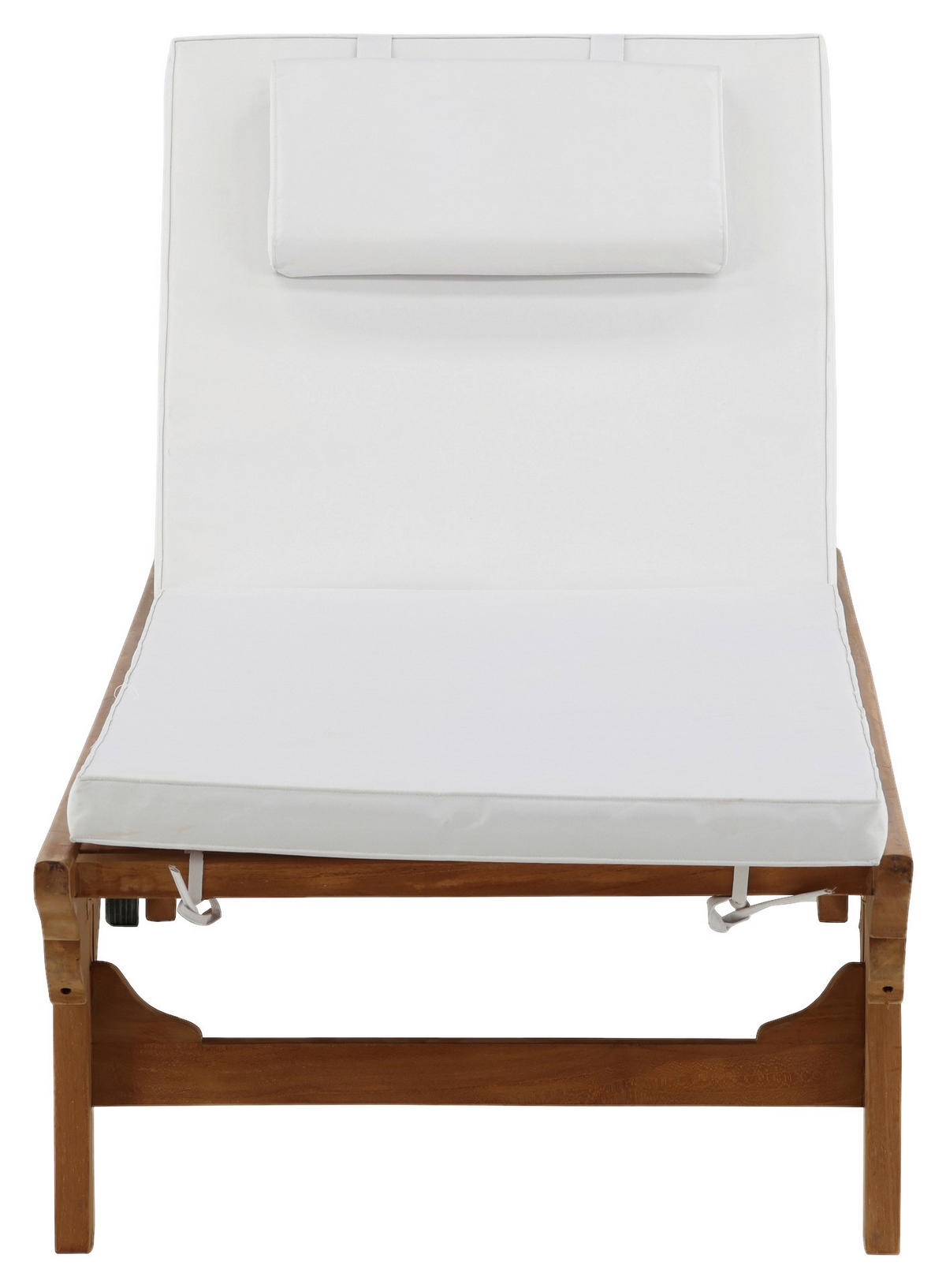 SONNENLIEGE 200/33/65 cm Teakholz  - Teakfarben, KONVENTIONELL, Holz (200/33/65cm) - Gardenson