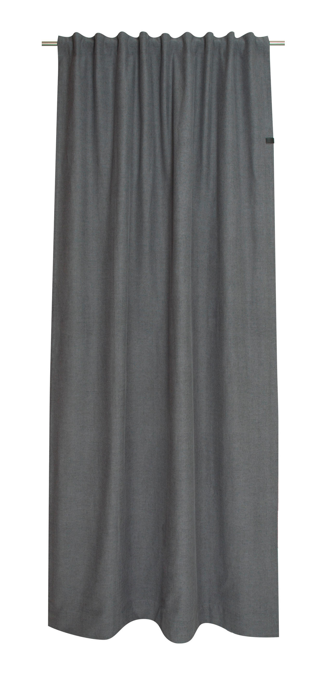 FERTIGVORHANG blickdicht  - Dunkelgrau, Basics, Textil (130/250cm) - Schöner Wohnen