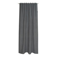 FERTIGVORHANG blickdicht  - Dunkelgrau, Basics, Textil (130/250cm) - Schöner Wohnen