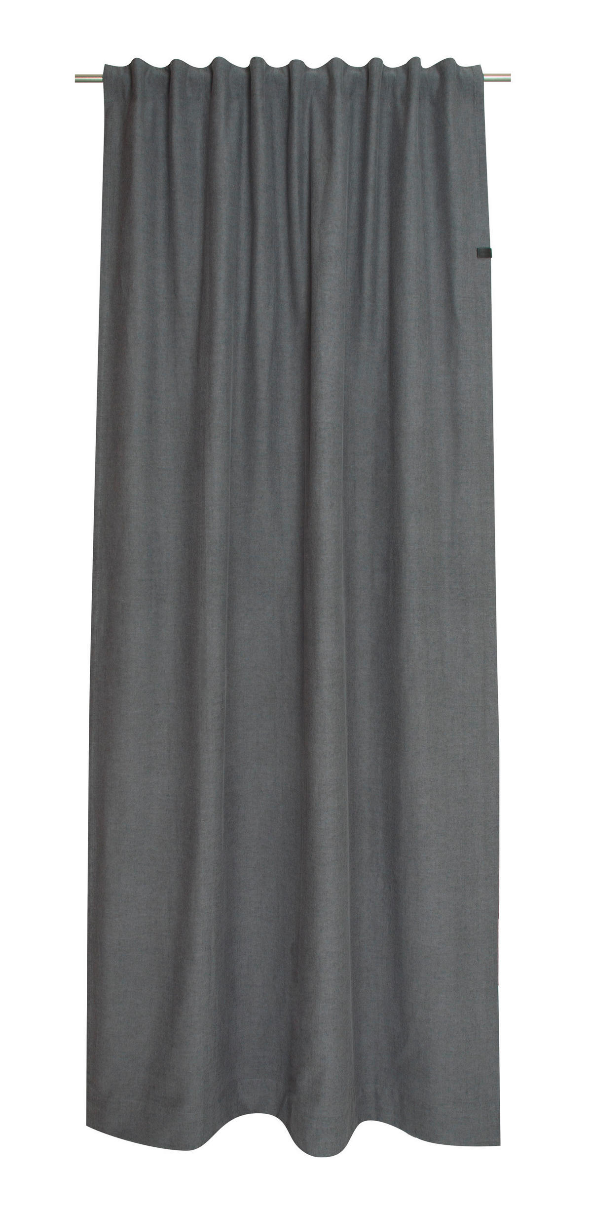 FERTIGVORHANG blickdicht  - Dunkelgrau, Basics, Textil (130/250cm) - Schöner Wohnen