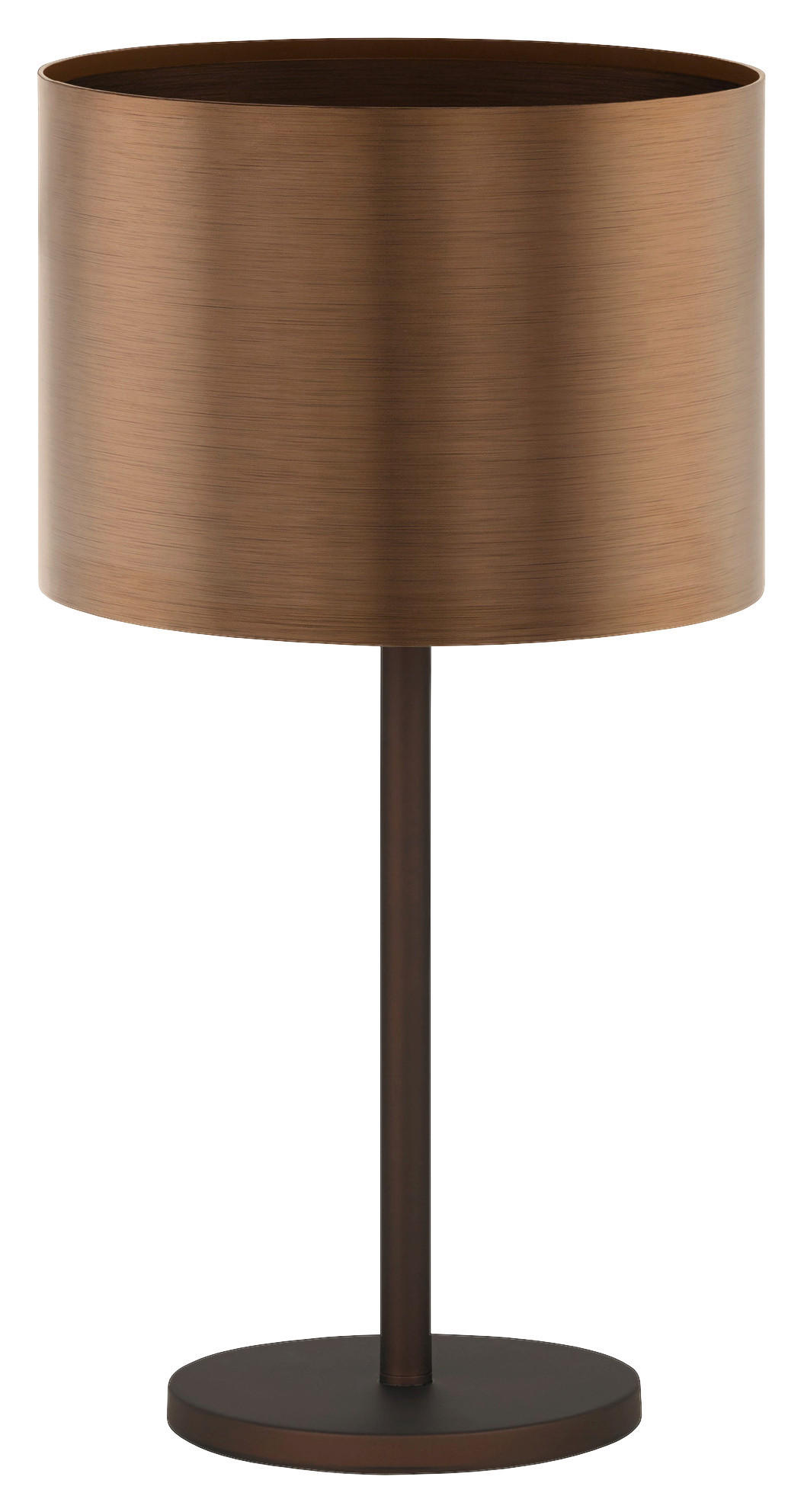 STOLNÍ LAMPA, E27, 35/66 cm  - měděné barvy/hnědá, Basics, kov/plast (35/66cm) - Eglo
