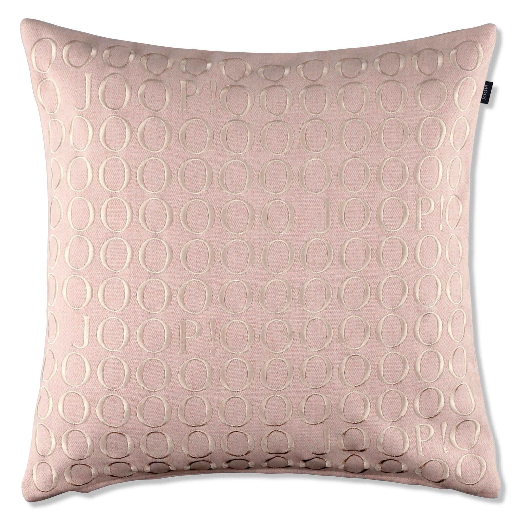 KISSENHÜLLE J! Fine Signature rosé 50/50 cm  - Hellrosa, Design, Textil (50/50cm) - Joop!