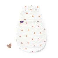 BABYSCHLAFSACK Herz 56/62  - Multicolor, Basics, Textil (56/62null) - Träumeland