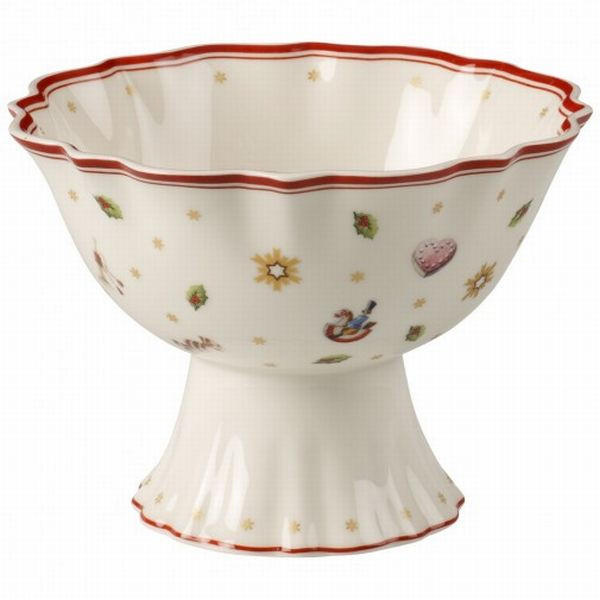 DESERTNA SKODELICA     - rdeča/bela, Basics, keramika (15cm) - Villeroy & Boch