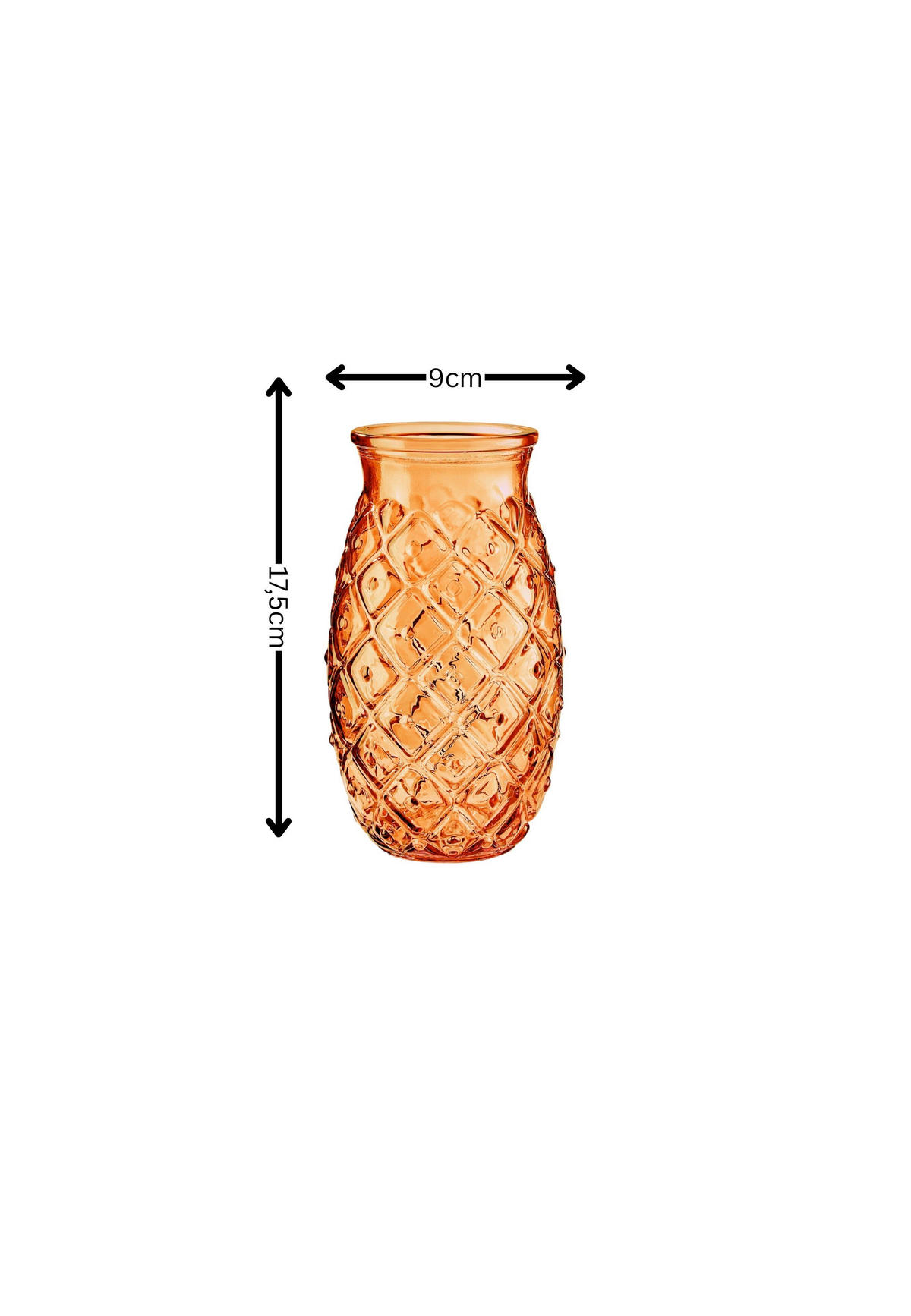 TRINKGLAS 0,74 ml  - Orange, Basics, Glas (11/23cm) - FYNCH-HATTON