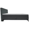 BOXBETT 160/200 cm  in Dunkelgrau  - Dunkelgrau/Schwarz, Design, Holz/Holzwerkstoff (160/200cm) - Xora