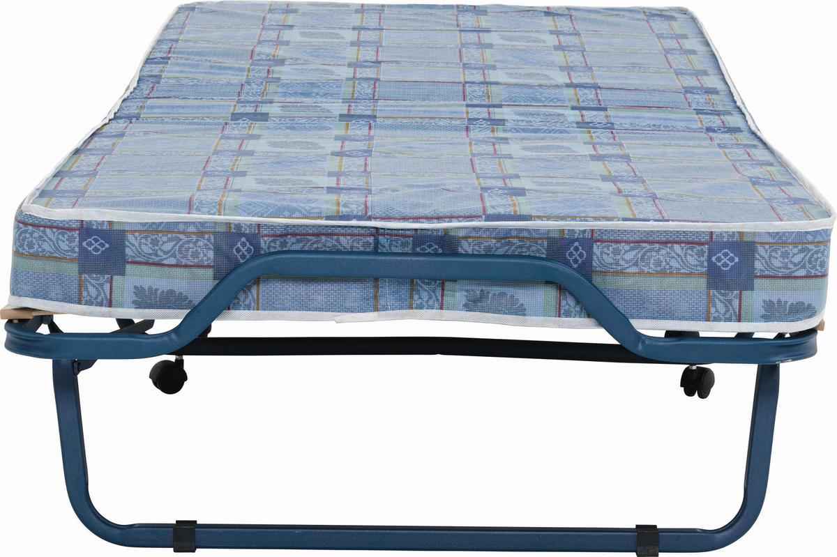 KLAPPBETT 90/200 cm  in  - Blau, Basics, Holz/Textil (90/200cm) - P & B