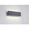 LED-WANDLEUCHTE 28/4,5/8 cm  - Schwarz, Design, Kunststoff/Metall (28/4,5/8cm) - Novel
