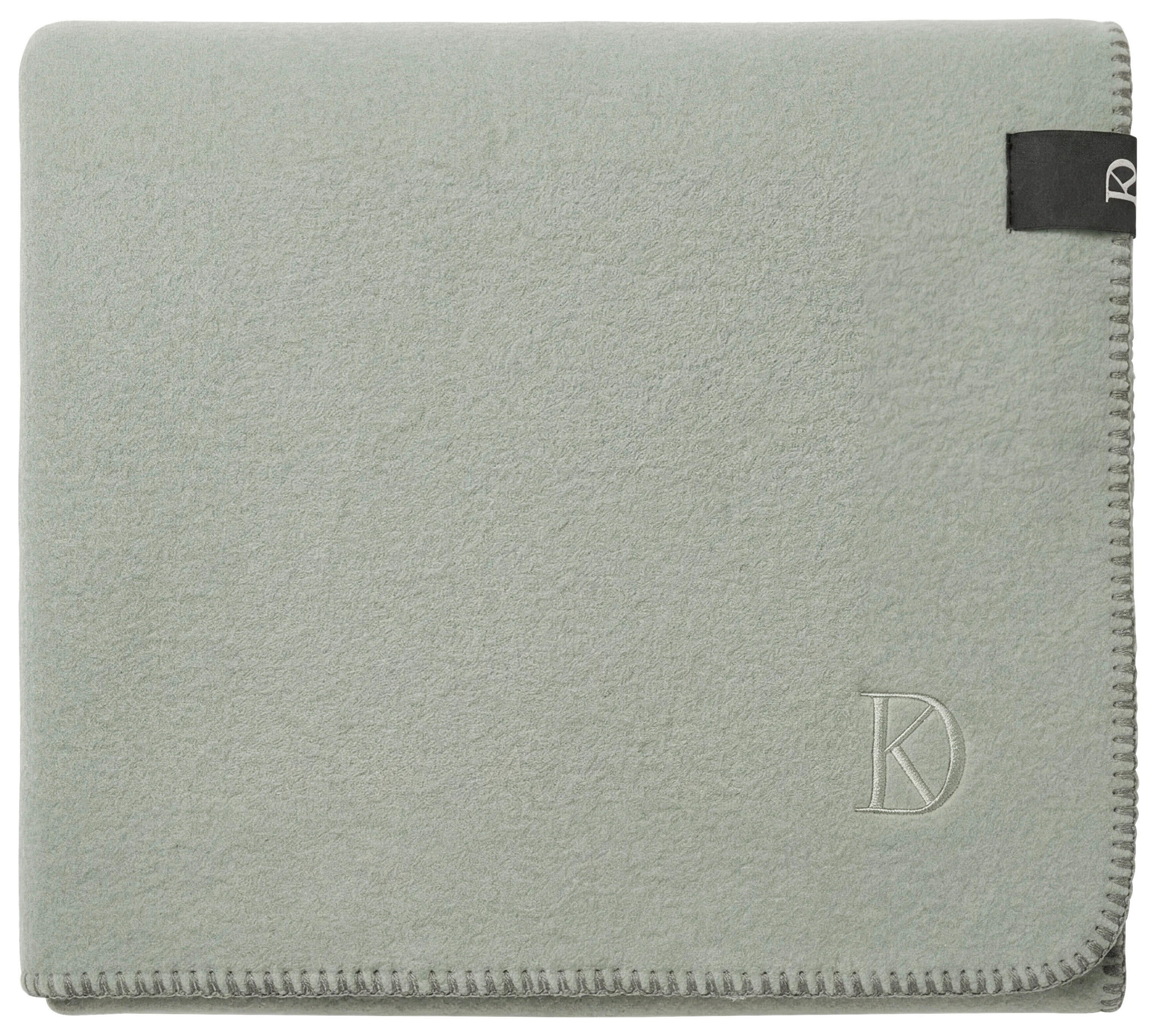 WOHNDECKE CASIMIR 150/200 cm  - Salbeigrün, Design, Textil (150/200cm) - Dieter Knoll