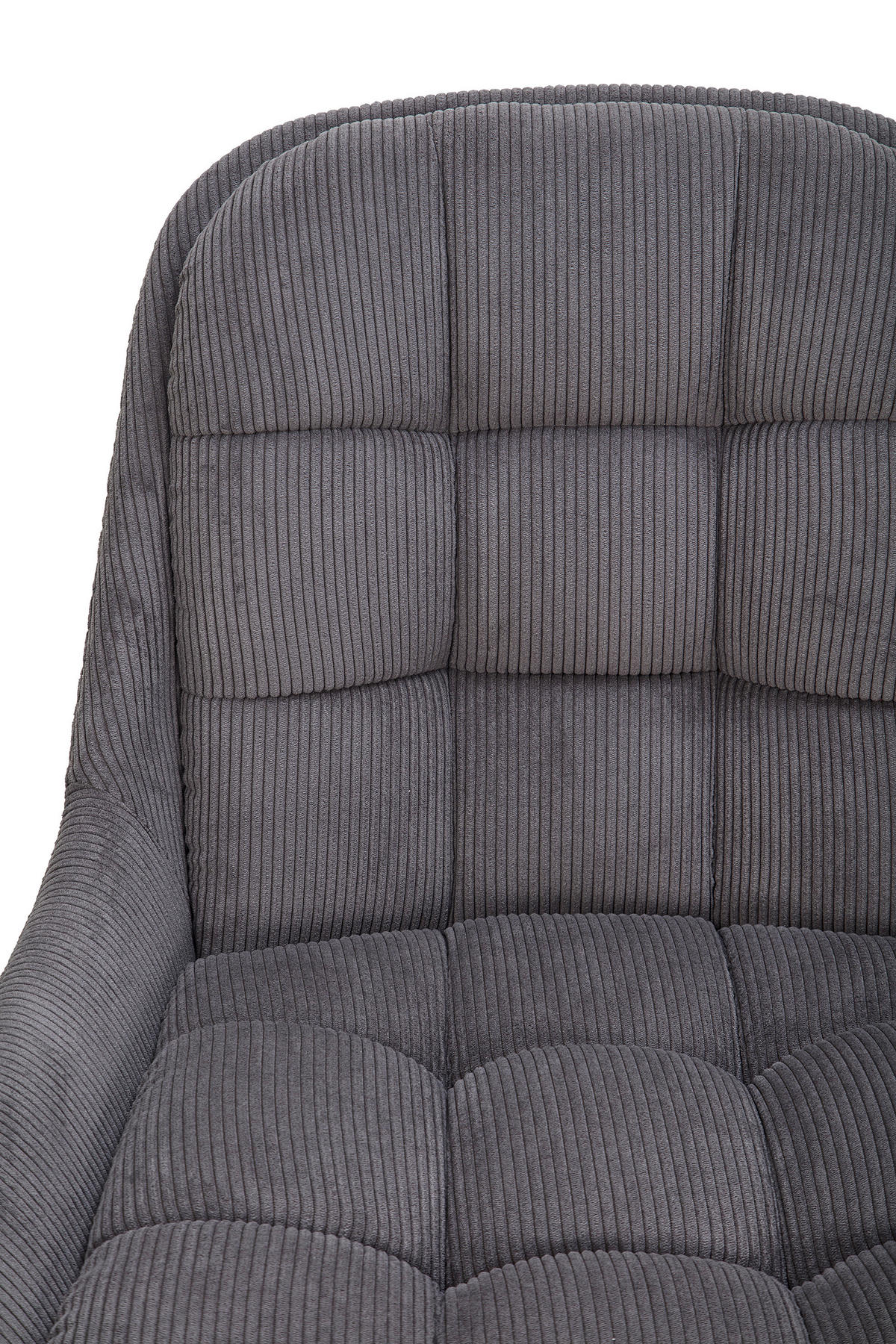 STUHL - Anthrazit/Schwarz, Design, Textil/Metall (58/85/70cm) - Johann Jakob