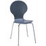 STUHL in Holz, Metall Dunkelgrau - Chromfarben/Dunkelgrau, Design, Holz/Metall (55,6/87,3/46,2cm) - Carryhome STUHL in Holz, Metall Dunkelgrau - Chromfarben/Dunkelgrau, Design, Holz/Metall (55,6/87,3/46,2cm) - Carryhome