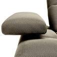 ECKSOFA  in Struktur Beigebraun  313/233 cm  - Beigebraun/Schwarz, Design, Kunststoff/Textil (313/233cm) - Belluti