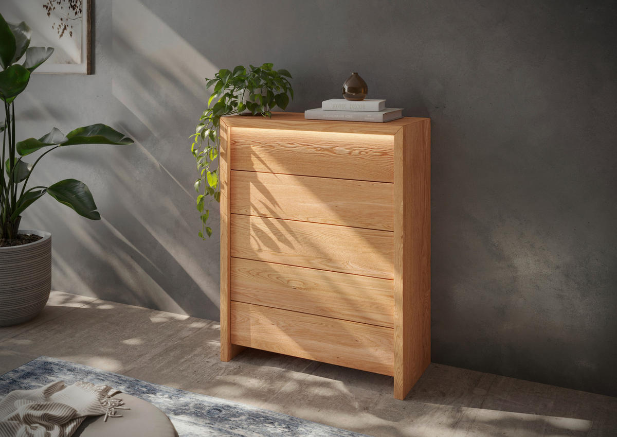 KOMMODE  in 88/108/40 cm  - Buchefarben, MODERN, Holz (88/108/40cm) - MID.YOU