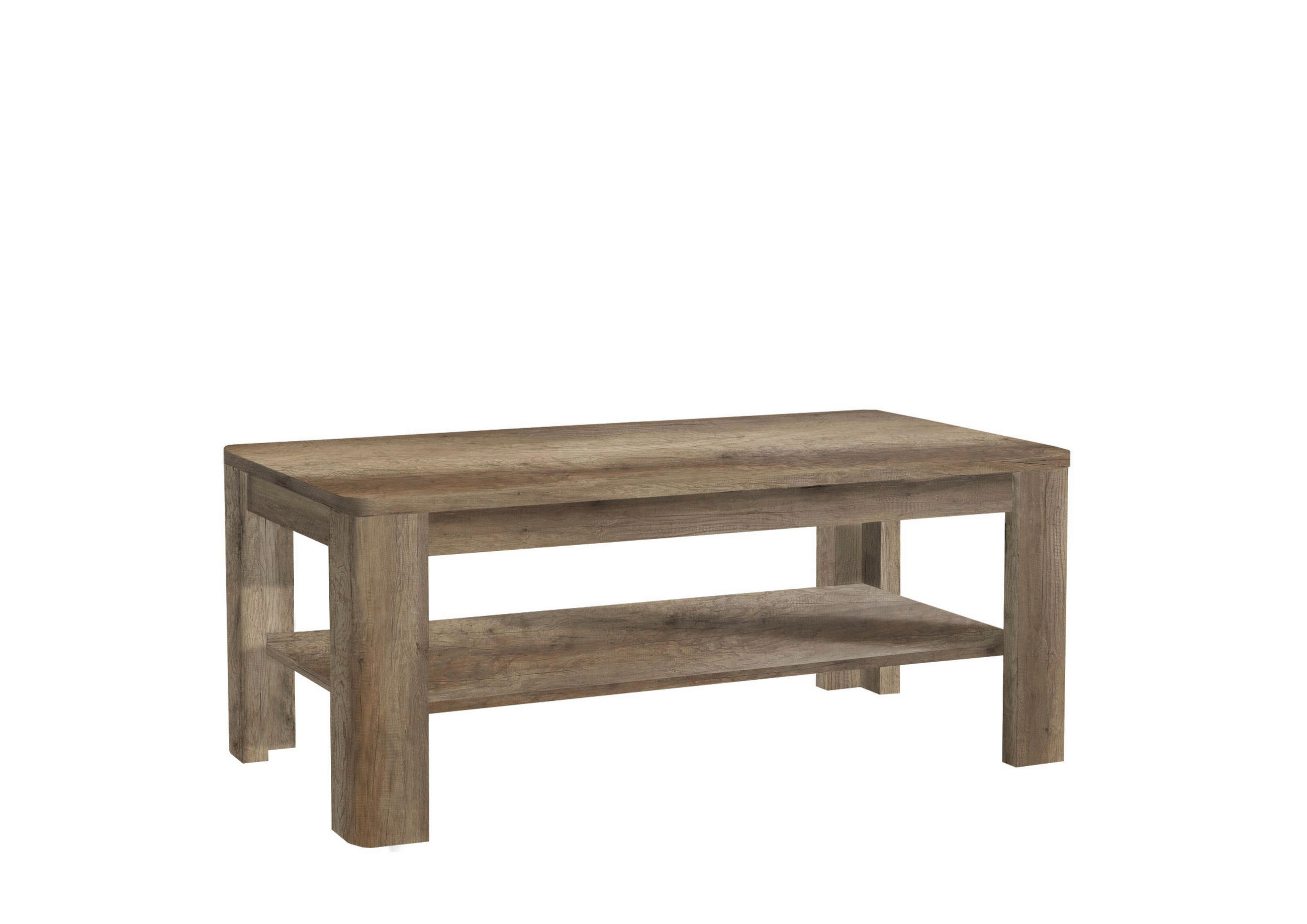 MĂSUȚĂ DE CAFEA material pe bază de lemn   - culoare lemn stejar, Basics, material pe bază de lemn (110/45/60cm) - Hom`in