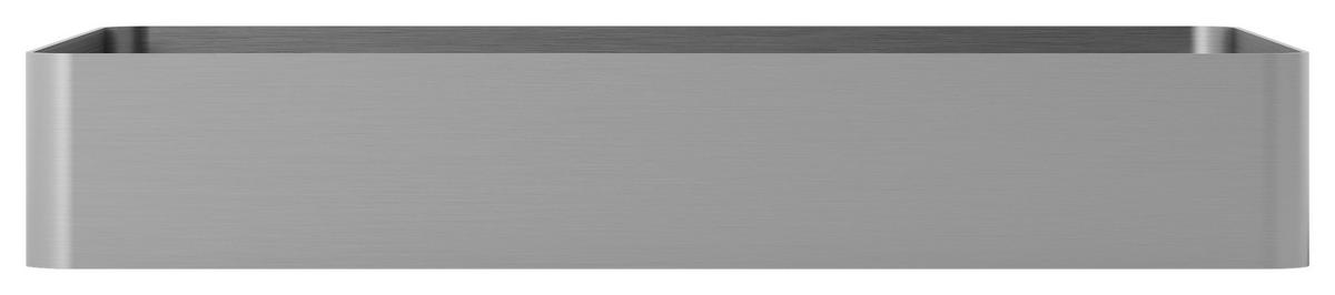 WASCHBECKEN 60/10/40 cm  - Edelstahlfarben, MODERN, Metall (60/10/40cm)