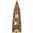 REGÁL VE TVARU ČLUNU - hnědá, Lifestyle, dřevo (58/205/45cm) - Landscape REGÁL VE TVARU ČLUNU - hnědá, Lifestyle, dřevo (58/205/45cm) - Landscape